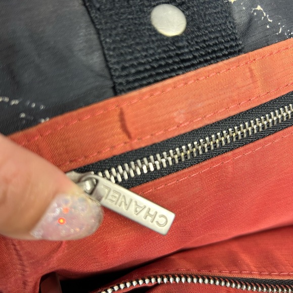 Chanel Travel Line Nylon Tote - Picture 8 of 14